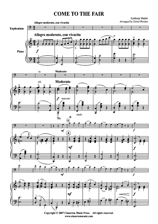 Product picture to: Come to the Fair Easthope Martin