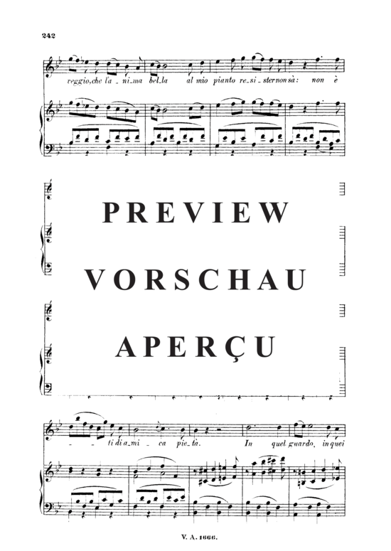 gallery: Ah! o veggio quell' anima bella , , (Klavier + Tenor Solo)