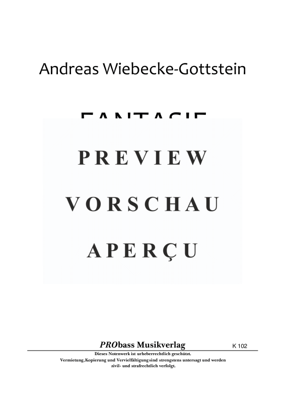 gallery: Fantasie über b-a-s-s, , Double Bass Solo