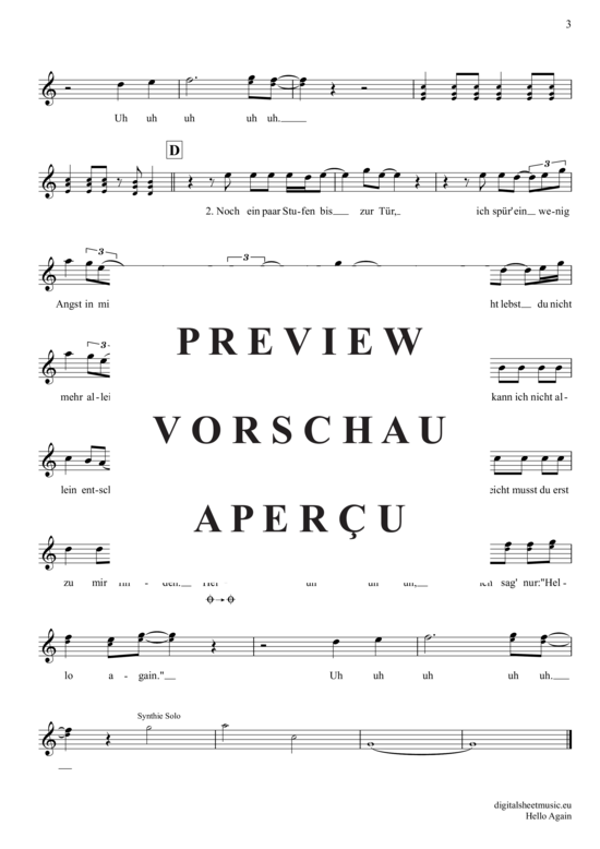 Produktgalerie: Seite 4 von 4 Hello Again , Carpendale, Howard, (Oboe)