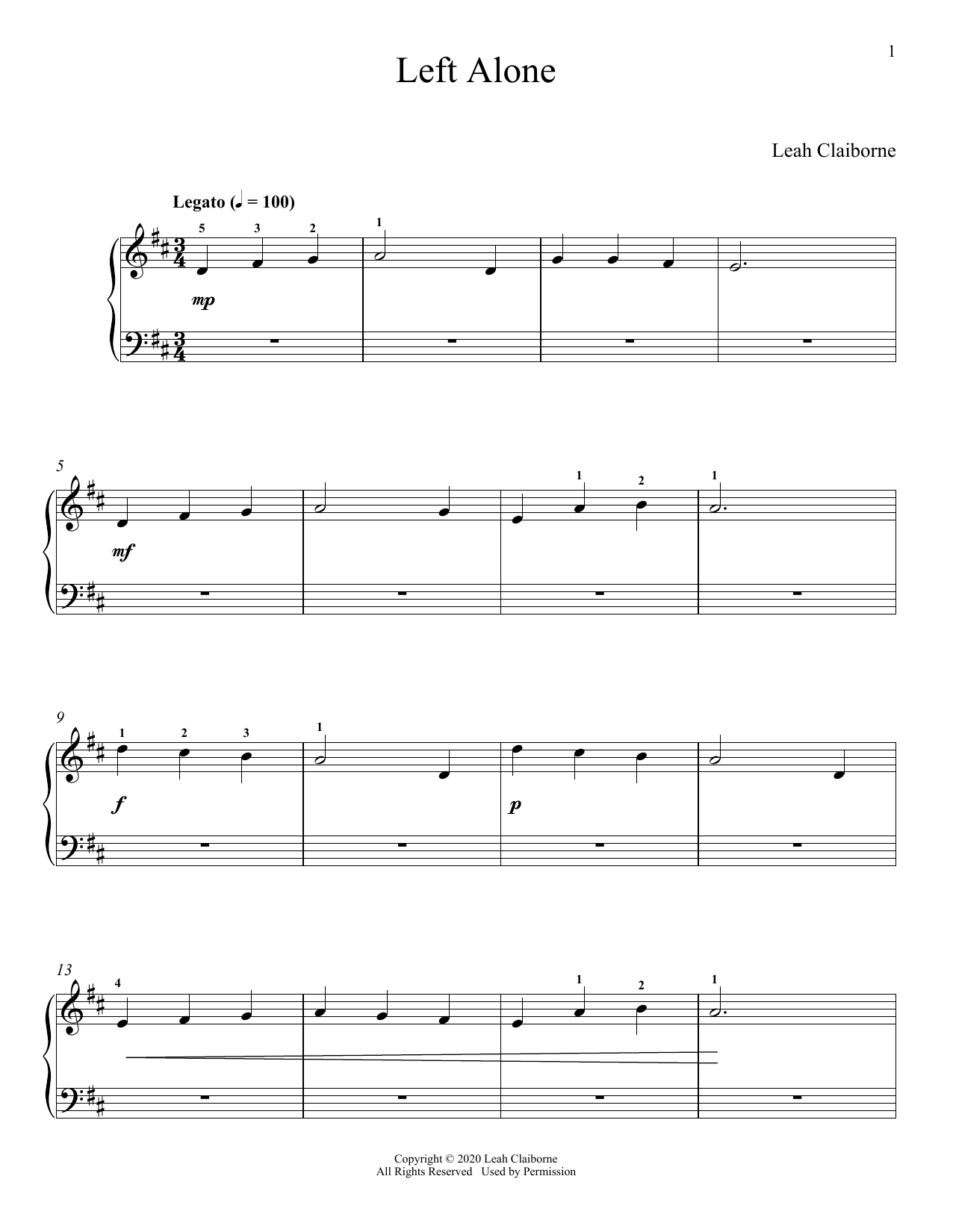 Produktbild zu: Left Alone