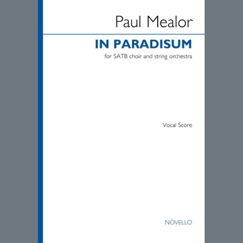 cover: In Paradisum, Paul Mealor, Chor