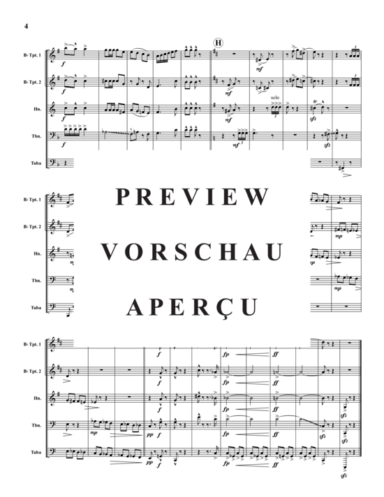 Produktgalerie: Seite 6 von 16 Parade of Wooden Soldiers , , (Blechbläserquintett)