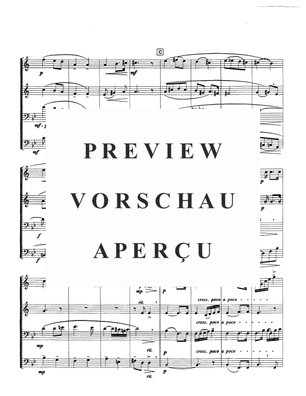 Produktgalerie: Seite 4 von 11 Brautchor aus Lohengrin, , Blechbläser Quartett