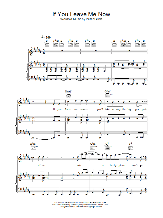 Produktbild zu: If You Leave Me Now