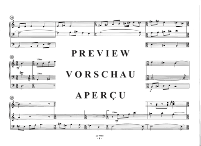 Product gallery: Page 10 of 15 Stoßgebete , , (Orgel Solo)