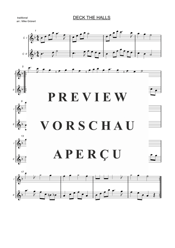 gallery: Carols in Duet, , Duette für 2 Flöten oder Instrumente in C