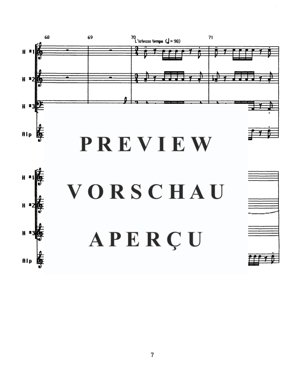 Produktgalerie: Seite 10 von 11 Alptitudinous, , Alphorn in F und Horn Trio