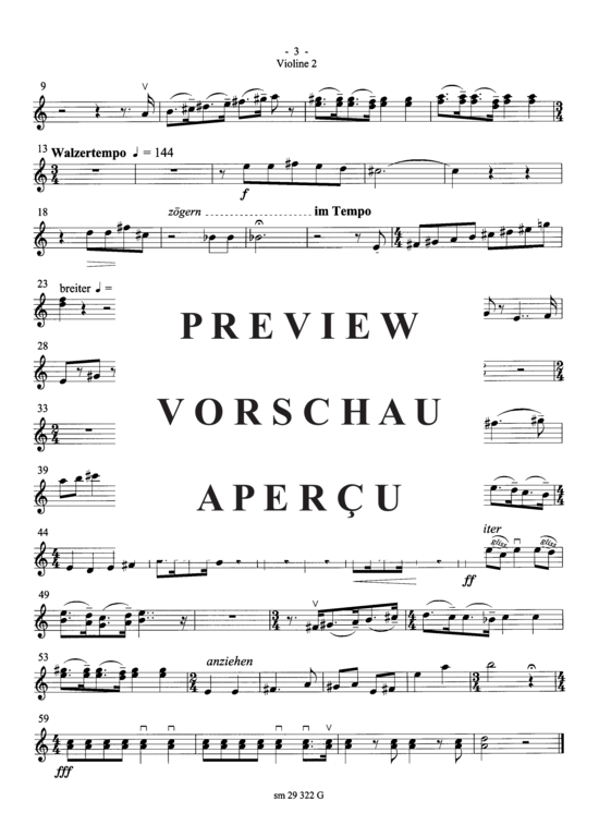 Product gallery: Page 4 of 5 Narrenleben , , (Suite for trumpet + ensemble) Violin2