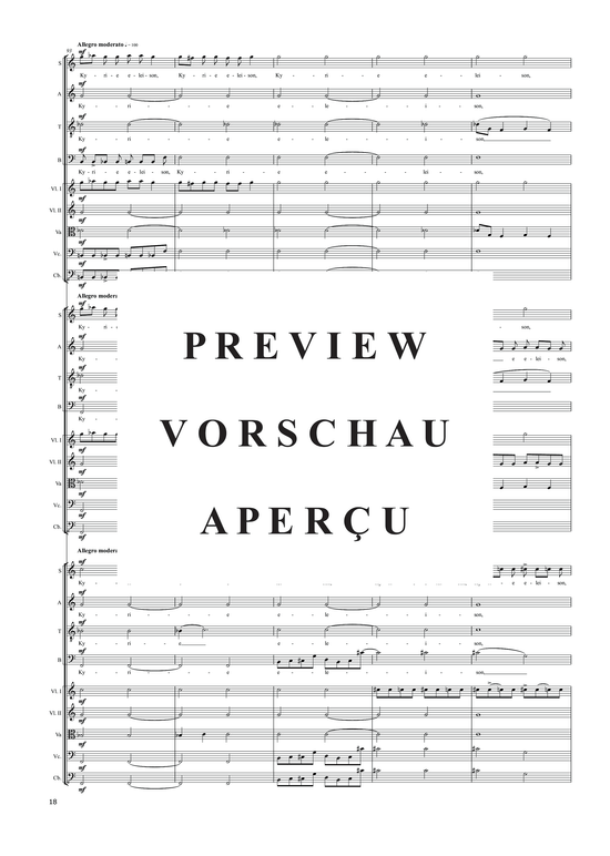 Product gallery: Page 21 of 27 Kyrie in memoriam Nathalie Hidalgo Sánchez (1982, Version II 2015) , ,  (3x mixed choir + 3x string quintet)