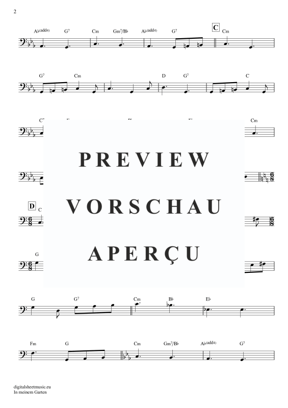Produktgalerie: Seite 3 von 9 In Meinem Garten, Mey, Reinhard, E-Bass
