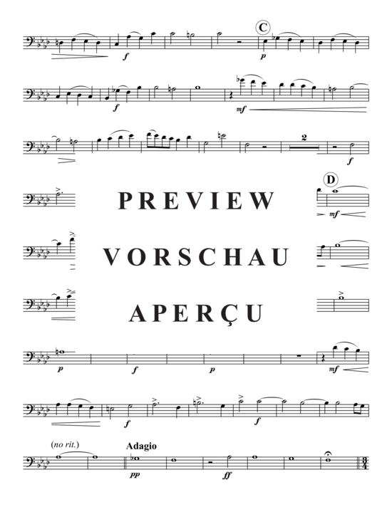 Product gallery: Page 12 of 21 Trauersymphonie , , (Tuba Quartet: 2x Baritone, 2xTuba)