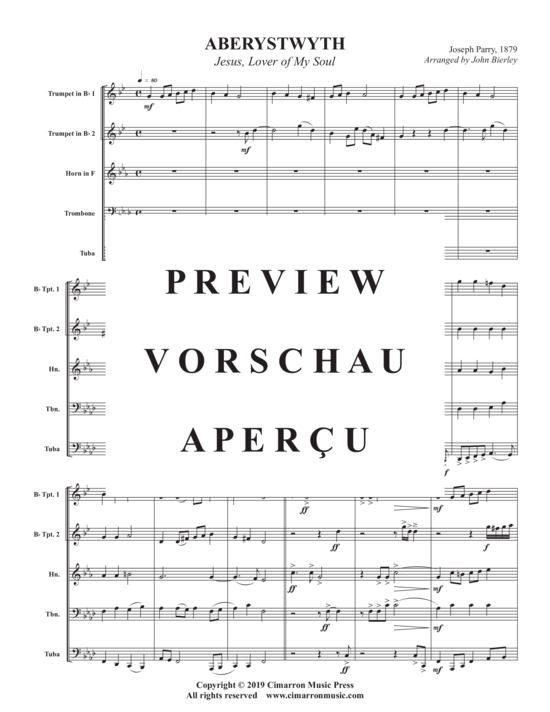 Produktgalerie: Seite 3 von 11 Aberystwyth , , (Blechbläser Quintett)