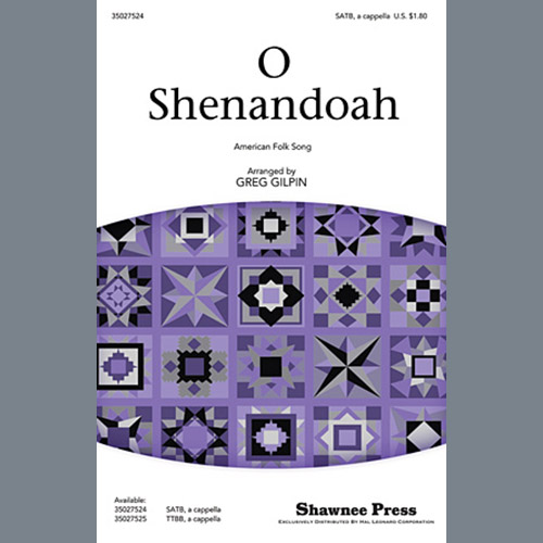 cover: Shenandoah, Greg Gilpin, Chor