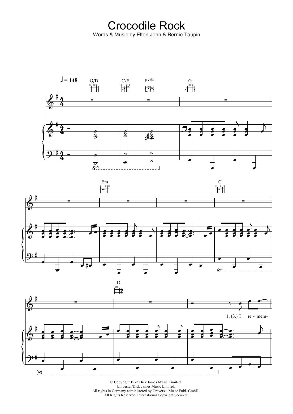 Produktbild zu: Crocodile Rock