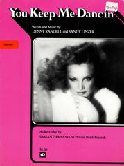 cover: You Keep Me Dancin', Samantha Sang