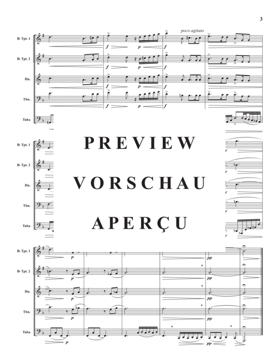 Produktgalerie: Seite 5 von 10 Improvisation , , (Blechbläserquintett)