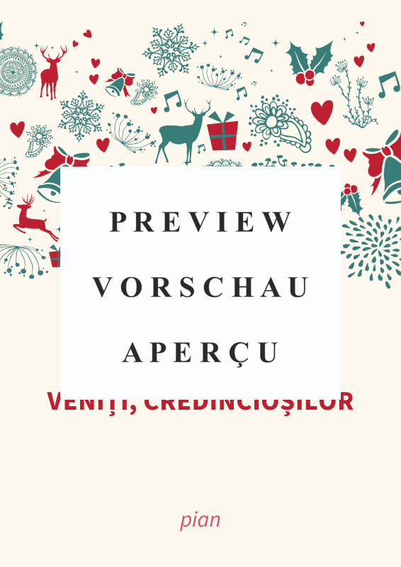 Produktgalerie: Seite 2 von 6 Veni?i, credincio?ilor - Un clasic nemuritor de Craciun, , Klavier Solo