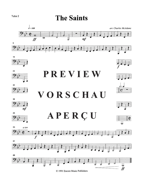 Product gallery: Page 10 of 10 The Saints , , (Tuba Quartett EETT)