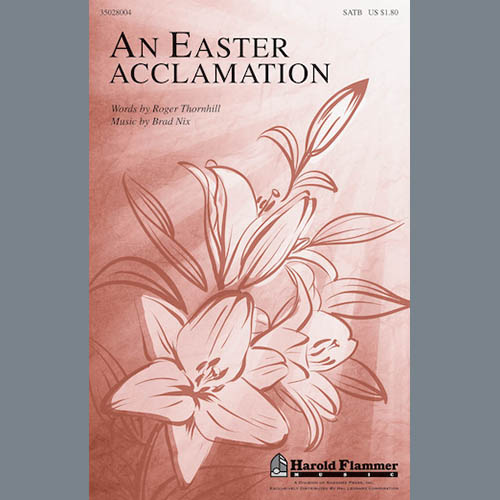 cover: An Easter Acclamation, Roger Thornhill, Chor