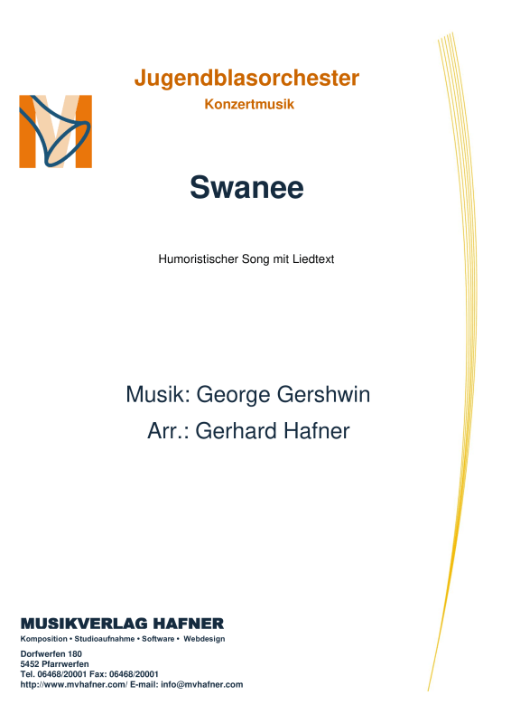 cover: Swanee, , (Jugendblasorchester)