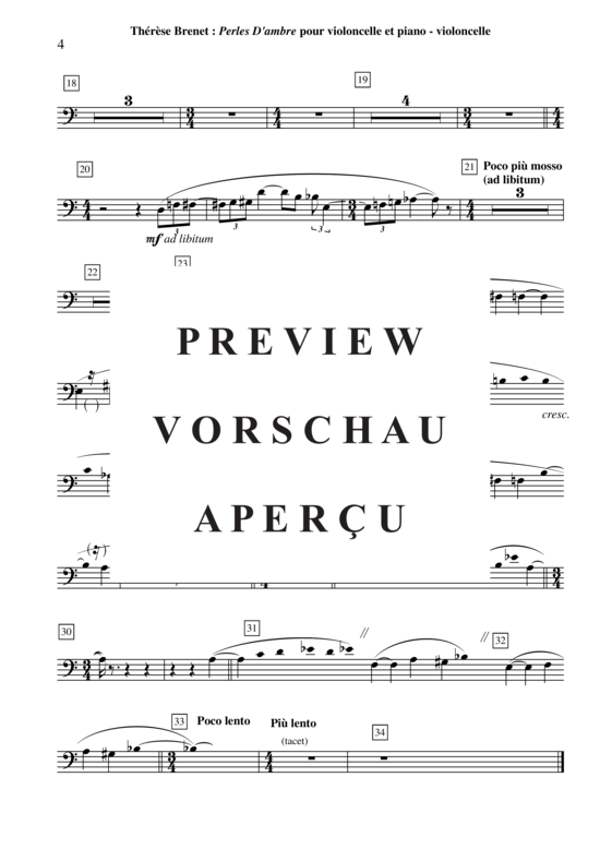 Product gallery: Page 18 of 18 Perles d'Ambre , , (Cello + Klavier)