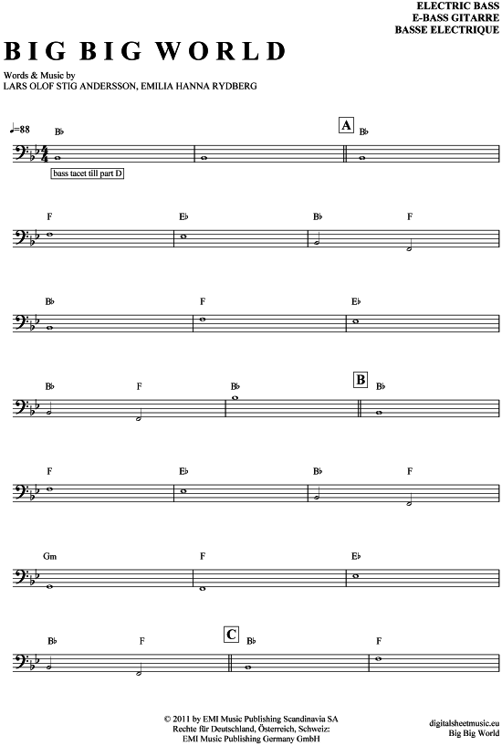 Product picture to: Big Big World Emilia