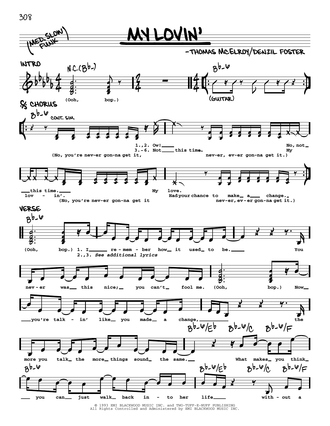 Produktbild zu: My Lovin' (You're Never Gonna Get)