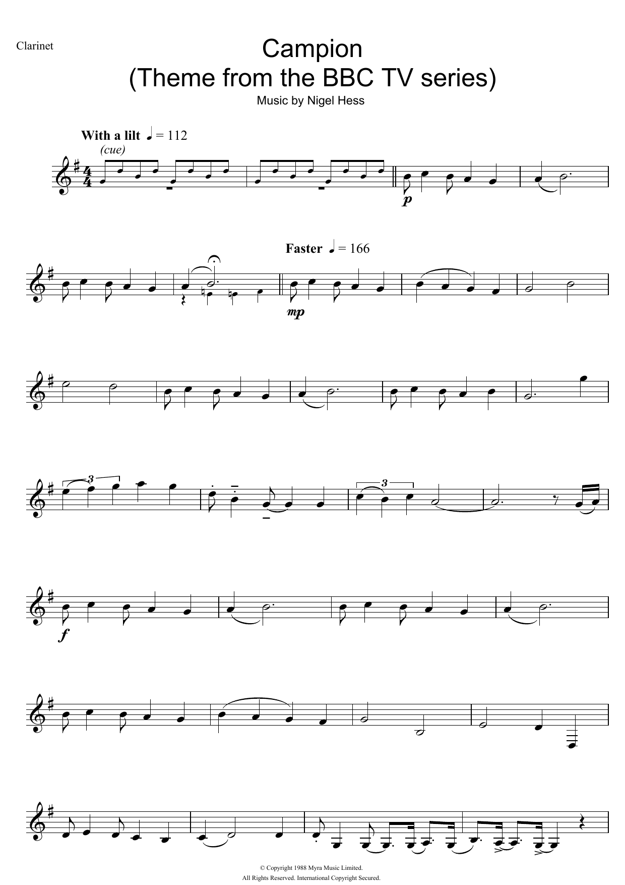Product gallery: Page 1 of 1 Campion (Theme from the BBC TV series), Nigel Hess
