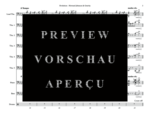 Produktgalerie: Seite 9 von 11 Evolution, , (Tuba Solo, 5x Tuba und Combo Band)