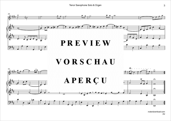 gallery: Air , , (Tenor Saxophon + Orgel)