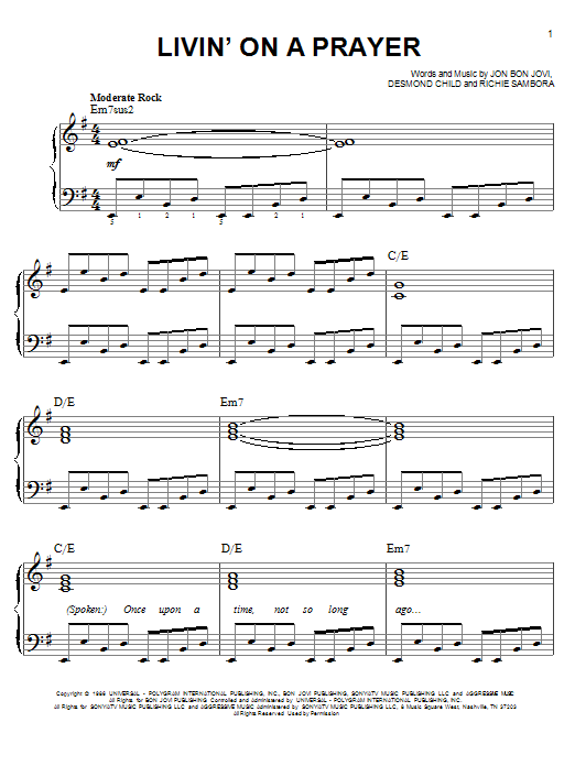 Produktbild zu: Livin' On A Prayer