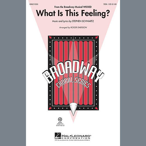 Produktbild zu: What Is This Feeling? (from Wicked) (arr. Roger Emerson)