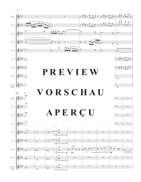 Product gallery: Page 9 of 21 Zephyrs of the Dawn , , (flute choir)
