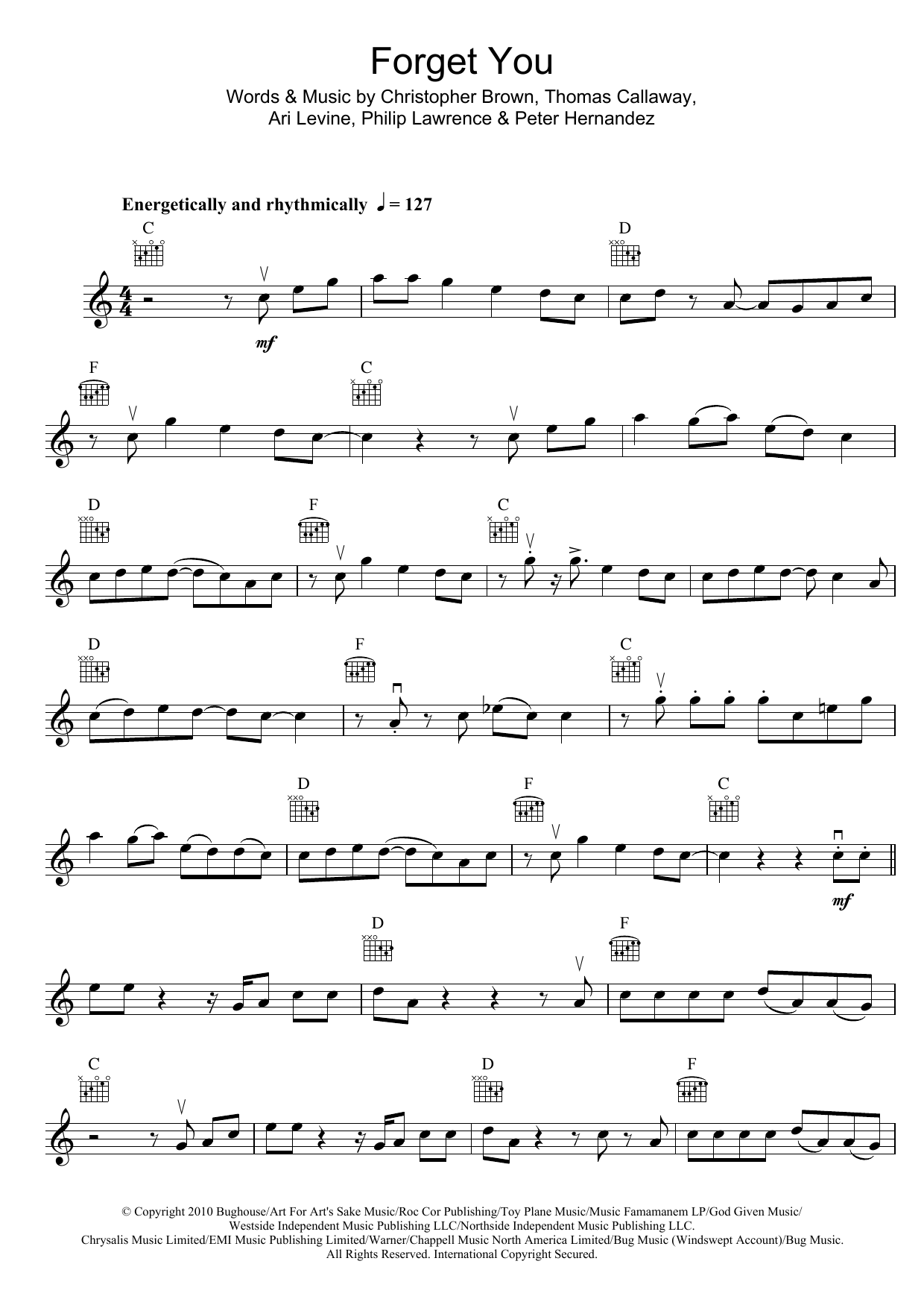 Product picture to: Forget You - Cee Lo Green