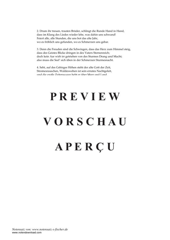 Product gallery: Page 3 of 3 Beim Scheiden des Jahres , , Piano and Voice