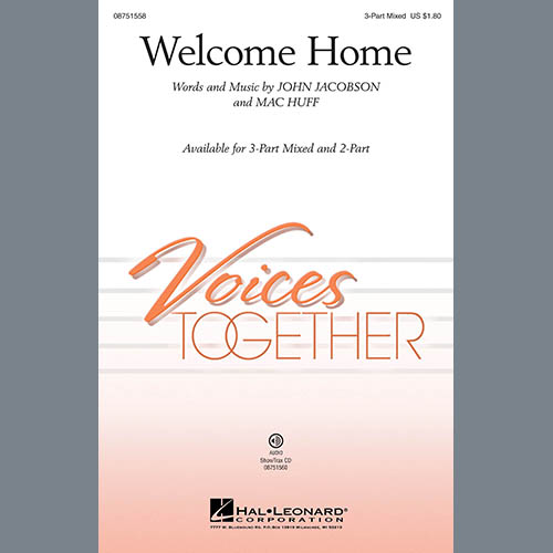 cover: Welcome Home, John Jacobson, Chor