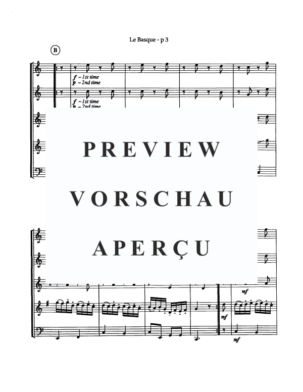 Product gallery: Page 5 of 11 Le Basque, , Wind Quintet