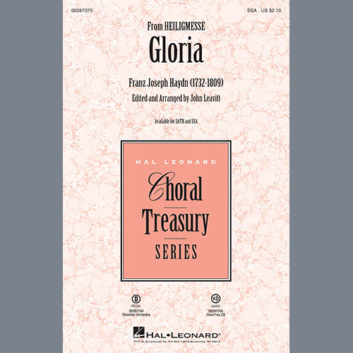Produktbild zu: Gloria (from Heiligmesse) (arr. John Leavitt)
