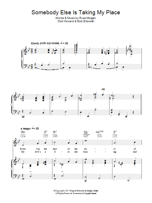 Product gallery: Page 1 of 1 Somebody Else Is Taking My Place, Al Martino