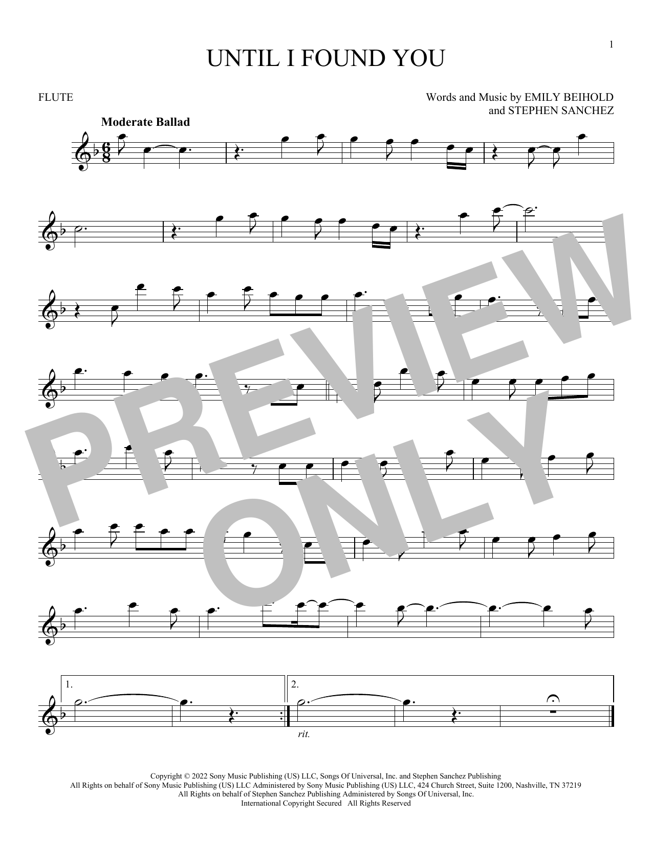 Product gallery: Page 1 of 1 Until I Found You, Stephen Sanchez