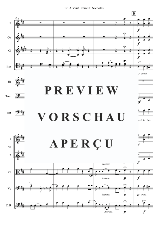 Produktgalerie: Seite 5 von 11 A Visit From St. Nicholas, , Kammer Orchester