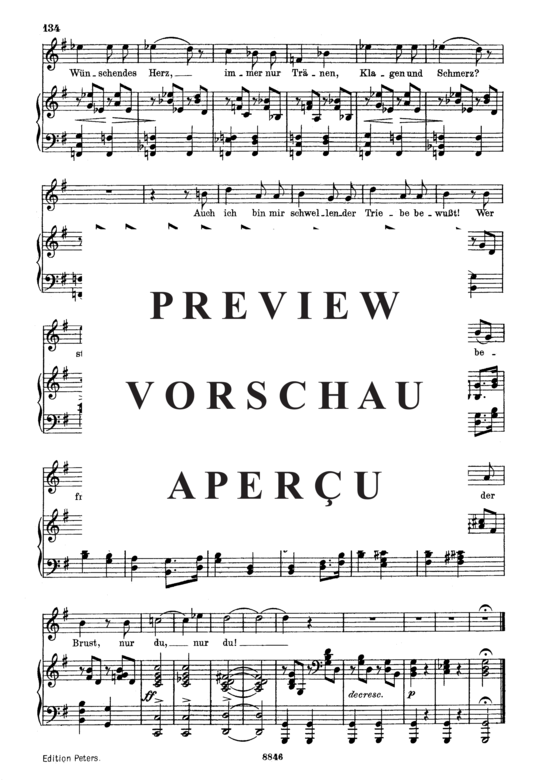 Product gallery: Page 5 of 5 Frühlingssehnsucht, D.957-3 (Schwanengesang), , Medium Voice and Piano
