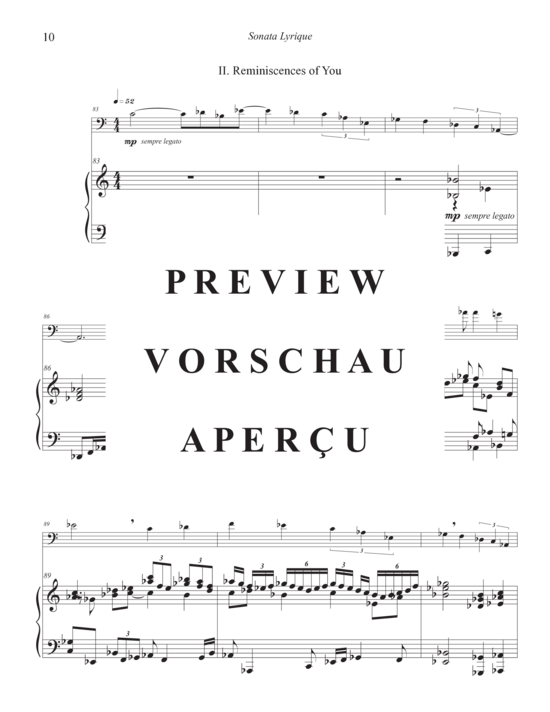 Product gallery: Page 13 of 21 Sonata Lyrique , , (trombone and piano)