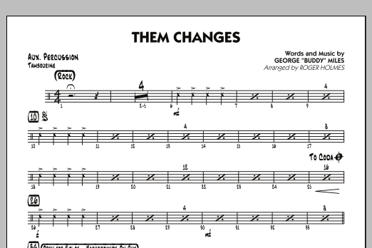 Produktgalerie: Seite 1 von 1 Them Changes - Aux Percussion, 