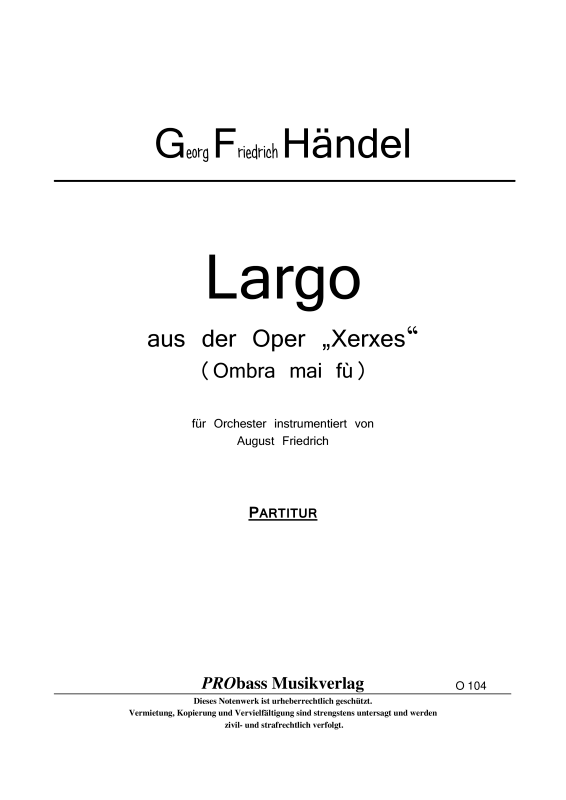 Product picture to: Largo