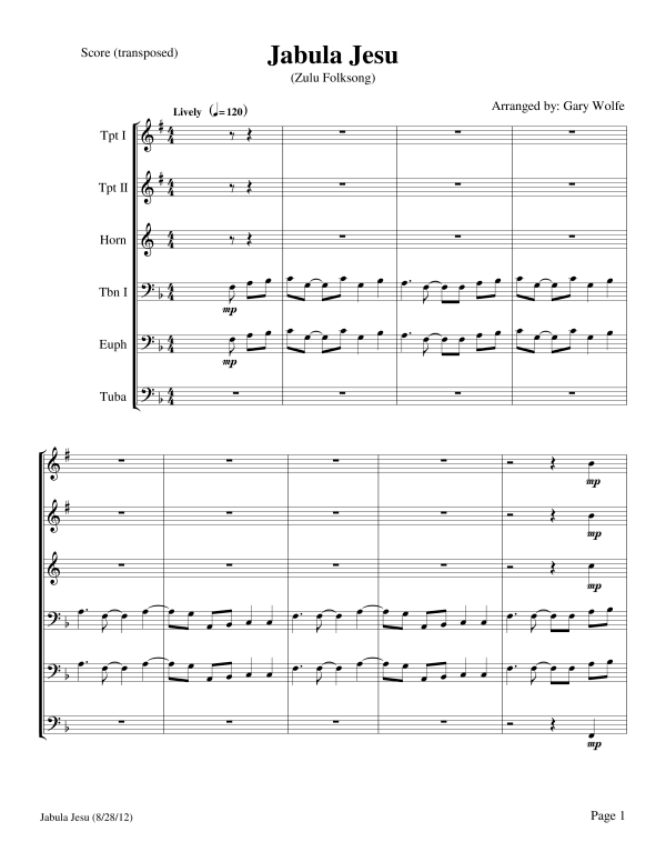 Produktbild zu: Jabula JesuTraditional