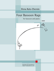 cover: Russian Rag (from Four Bassoon Rags), Elena Kats-Chernin, Fagott, Klavier