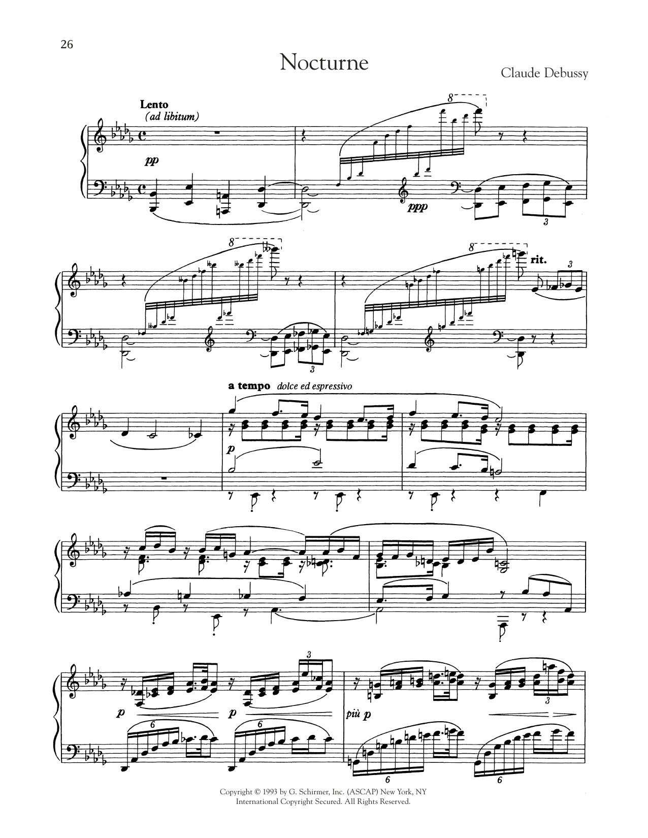 Produktbild zu: Nocturne