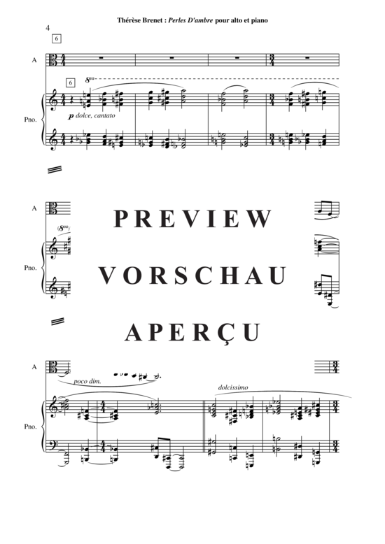 Product gallery: Page 5 of 18 Perles d'Ambre , , (viola + piano)